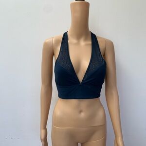 Lululemon Twist & Train Bra Size 8 A/B Cup Jaded Dark Teal JADD 37888
